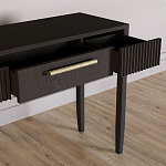 Элегантная Консоль Primo с выдвижным ящиком Темный орех варинант исполнения - 4 | Loft Concept в Костроме