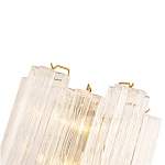 Бра с вертикальными стеклянными подвесками Hexagon Tube Light варинант исполнения - 4 | Loft Concept в Костроме