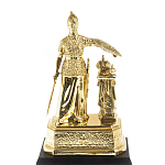 Часы настольные бронзовые из натурального камня Яшма Stone Clock варинант исполнения - 4 | Loft Concept в Костроме