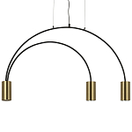 Линейный светильник с дугообразным каркасом Daviau Linear Arch Light 3 варинант исполнения - 1 | Loft Concept в Костроме