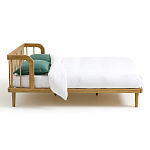 Кровать из массива дуба с пружинным блоком Mateta варинант исполнения - 3 | Loft Concept в Костроме