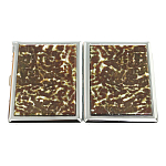 Портсигар с газовой зажигалкой из натурального камня Офит Благородный Stone Cigarettes Cases варинант исполнения - 4 | Loft Concept в Костроме