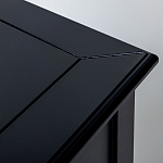 Черная тумба с выдвижным ящиком Monica варинант исполнения - 5 | Loft Concept в Костроме