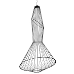 Подвесной светильник из металла Geometry of Beauty варинант исполнения - 2 | Loft Concept в Костроме