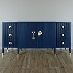 Большой Комод-буфет Elsa Dreams Blue с ящиками варинант исполнения - 5 | Loft Concept в Костроме