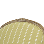 Кресло Ava Classical Armchair green striped flax варинант исполнения - 4 | Loft Concept в Костроме