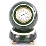 Часы настольные в виде шара из натурального камня Ball Stone Clock варинант исполнения - 6 | Loft Concept в Костроме