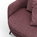 Мебельная ткань Шенилл фиолетовый цвет 138 см T4-25 варинант исполнения - 3 | Loft Concept в Костроме