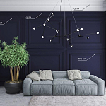 Гладкий карниз KT-59 варинант исполнения - 3 | Loft Concept в Костроме