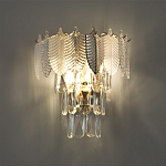 Бра Feather c Рельефным Стеклом варинант исполнения - 3 | Loft Concept в Костроме