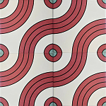 Дизайнерская плитка с узором Дорожки 2 варинант исполнения - 2 | Loft Concept в Костроме