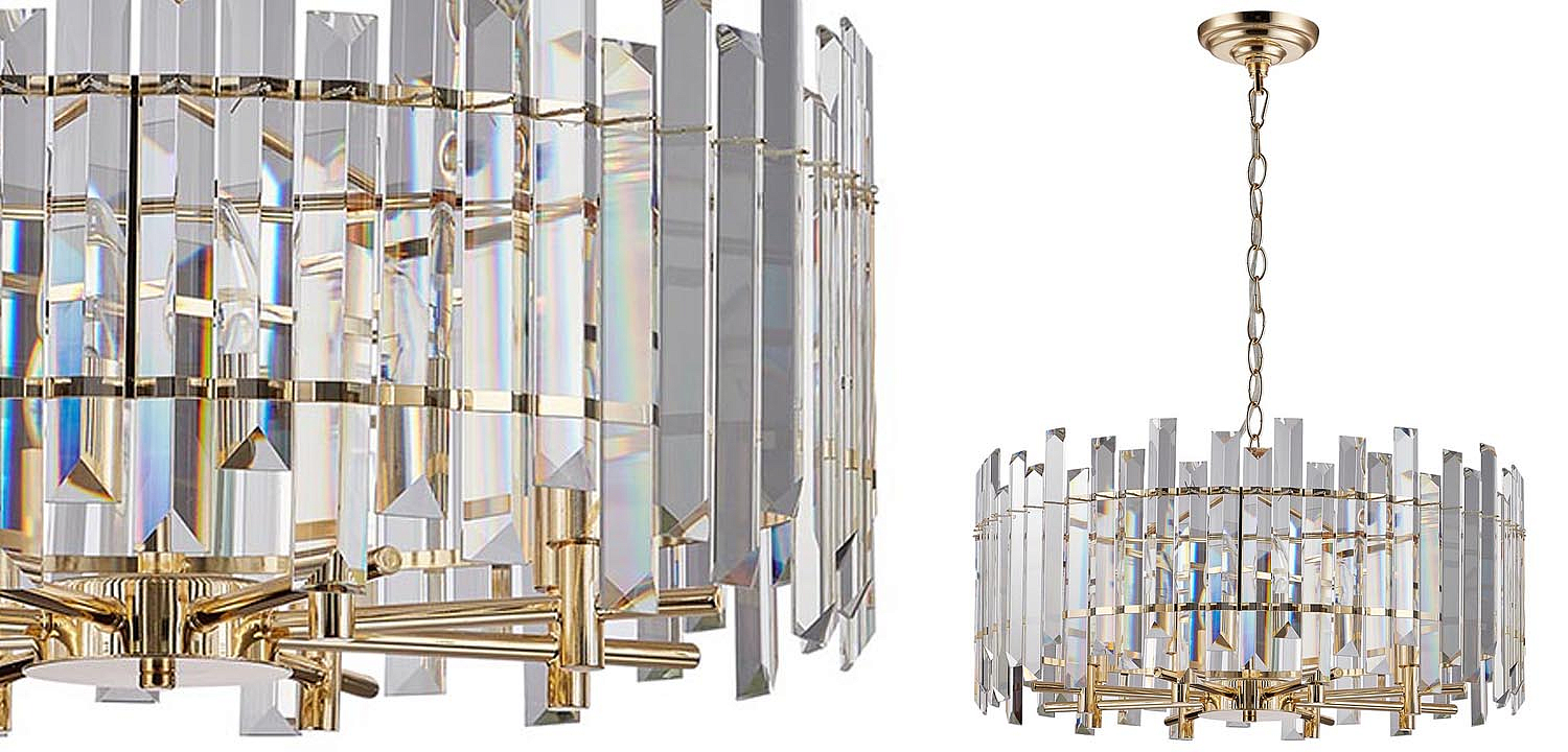 Люстра Langley Chandelier gold 60 Люстра Langley Chandelier gold 60 - Loft-Concept в Костроме