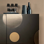 Дизайнерский комод с декором в виде круглых элементов на фасаде Matisse варинант исполнения - 3 | Loft Concept в Костроме