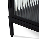 Сервант двухдверный с рифленым стеклом The Keeper варинант исполнения - 5 | Loft Concept в Костроме