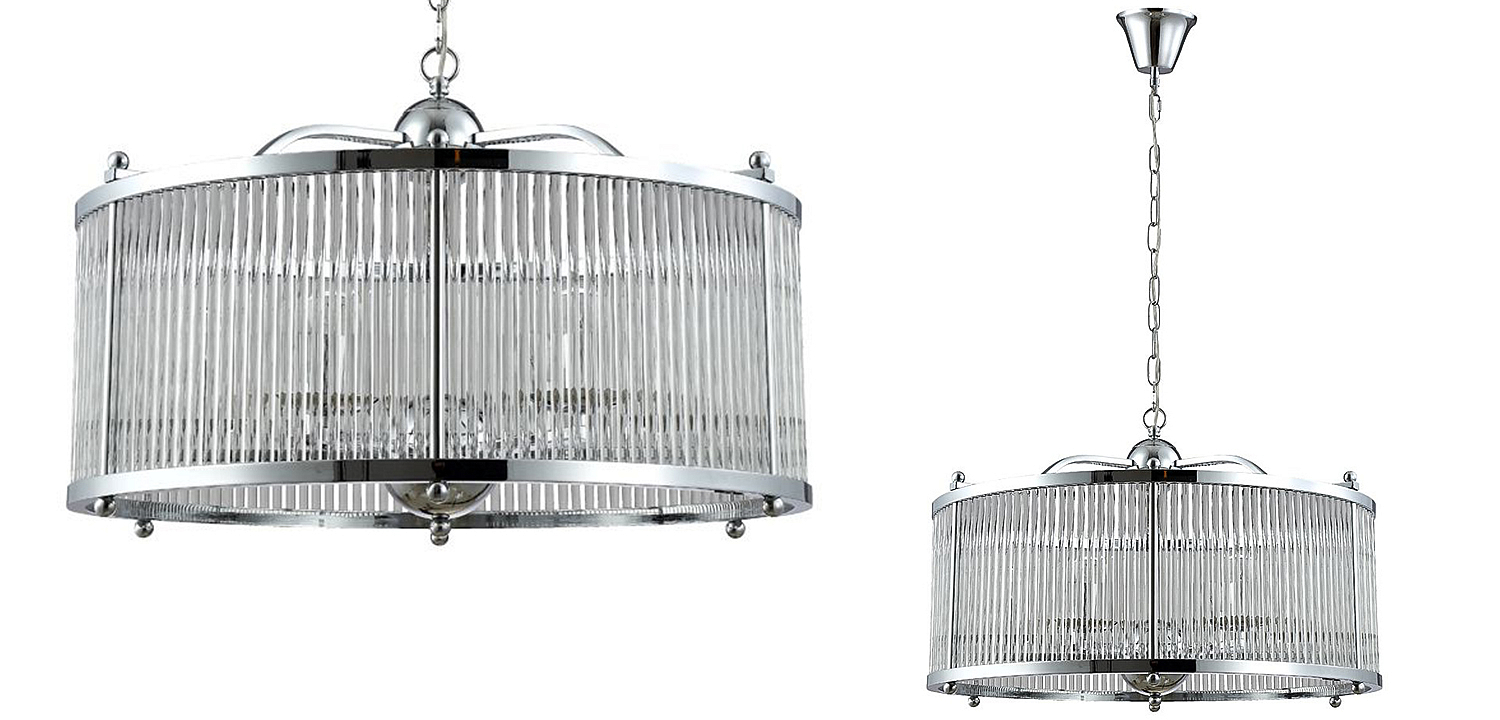Люстра Gorden Chrome Chandelier Люстра Gorden Chrome Chandelier - Loft-Concept в Костроме