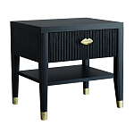 Прикроватная тумбочка с ящиком Elsa Dreams Black варинант исполнения - 6 | Loft Concept в Костроме