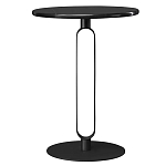 Кофейный столик черный круглый Graceful Base варинант исполнения - 3 | Loft Concept в Костроме