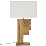 Настольная лампа с прямоугольным белым абажуром Skillful Face варинант исполнения - 5 | Loft Concept в Костроме