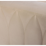 Кресло велюровое бежевое Cubic Silhouette варинант исполнения - 4 | Loft Concept в Костроме