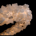 Люстра кольцевая из натурального горного хрусталя Harmonious Crystal Circles варинант исполнения - 3 | Loft Concept в Костроме