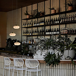 Подвесной светильник с плафоном в виде эллипса из белого алебастра Cryptocrystalline Stone варинант исполнения - 5 | Loft Concept в Костроме