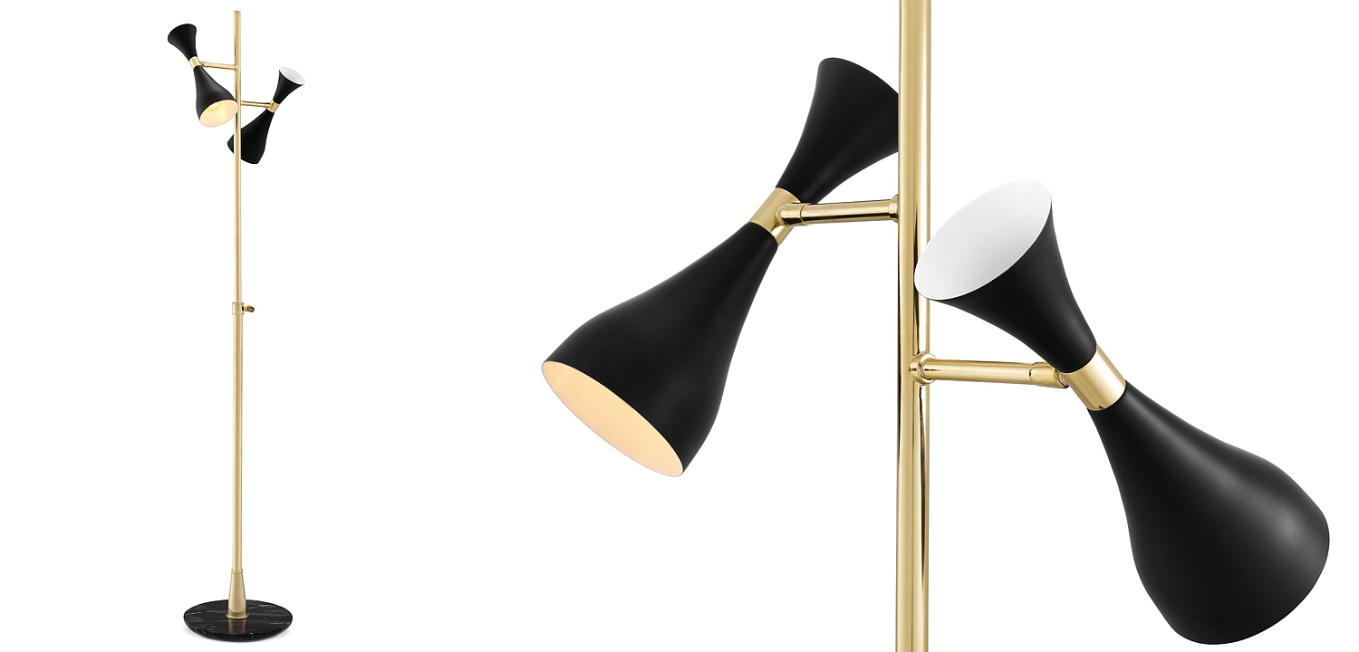 Торшер Eichholtz Floor Lamp Cordero Торшер Eichholtz Floor Lamp Cordero - Loft-Concept в Костроме