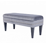 Мягкая банкетка с зоной для хранения Casket Grey варинант исполнения - 2 | Loft Concept в Костроме