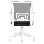 Офисное кресло с основанием из белого пластика Desk chairs Black варинант исполнения - 4 | Loft Concept в Костроме