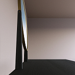 Туалетный Стол с зеркалом Primo Черный дуб варинант исполнения - 6 | Loft Concept в Костроме