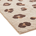 Ковер из хлопка с леопардовым принтом Soft Hugs варинант исполнения - 2 | Loft Concept в Костроме