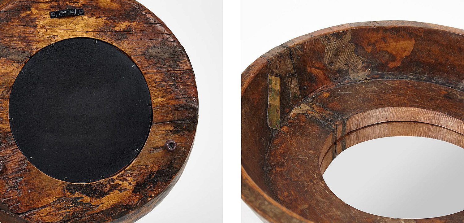 Зеркало Antique Indian Mango Wood Mirror Зеркало Antique Indian Mango Wood Mirror - Loft-Concept в Костроме