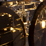 Люстра с круглыми стеклянными подвесками Cardiel Smok Glass Chandelier варинант исполнения - 4 | Loft Concept в Костроме