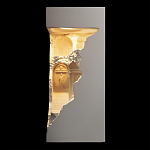 Встраиваемый в стену гипсовый светильник под покраску в античном стиле Antiquity Athena варинант исполнения - 3 | Loft Concept в Костроме