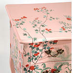 Комод розовый с росписью Цветы L.XV CHEST OF DRAWERS Flowers варинант исполнения - 4 | Loft Concept в Костроме