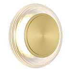 Бра круглое золото/прозрачный Plumpness LED 7 варинант исполнения - 1 | Loft Concept в Костроме