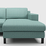 Мебельная ткань Шенилл бирюзовый цвет 142 см T4-61 варинант исполнения - 6 | Loft Concept в Костроме