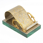 Подставка для телефона из натурального камня малахит Natural Stone Stand варинант исполнения - 1 | Loft Concept в Костроме