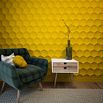 Гипсовая 3D Панель M-12 варинант исполнения - 2 | Loft Concept в Костроме