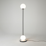 Напольный торшер светодионый Twins 3000К 20Вт варинант исполнения - 2 | Loft Concept в Костроме