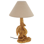 Настольная лампа Дракон Dragon Gold Table Lamp варинант исполнения - 1 | Loft Concept в Костроме