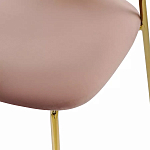 Стул Singer Chair без подлокотников Розовый Велюр варинант исполнения - 7 | Loft Concept в Костроме