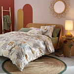 Зеркало из ротанга в форме цветка WICKER MIRROR 65  варинант исполнения - 4 | Loft Concept в Костроме