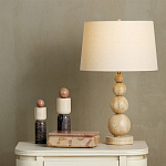 Настольная лампа с корпусом из градуированных шаров Babylon варинант исполнения - 4 | Loft Concept в Костроме