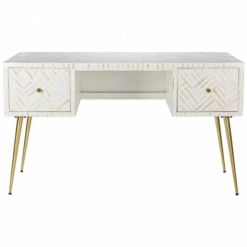 Стол Cream Indian Bone Inlay table Кремовый Стол Cream Indian Bone Inlay table Кремовый в Костроме | Loft Concept