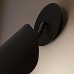 Бра с поворотным плафоном Aracea Black Wall Lamp варинант исполнения - 13 | Loft Concept в Костроме