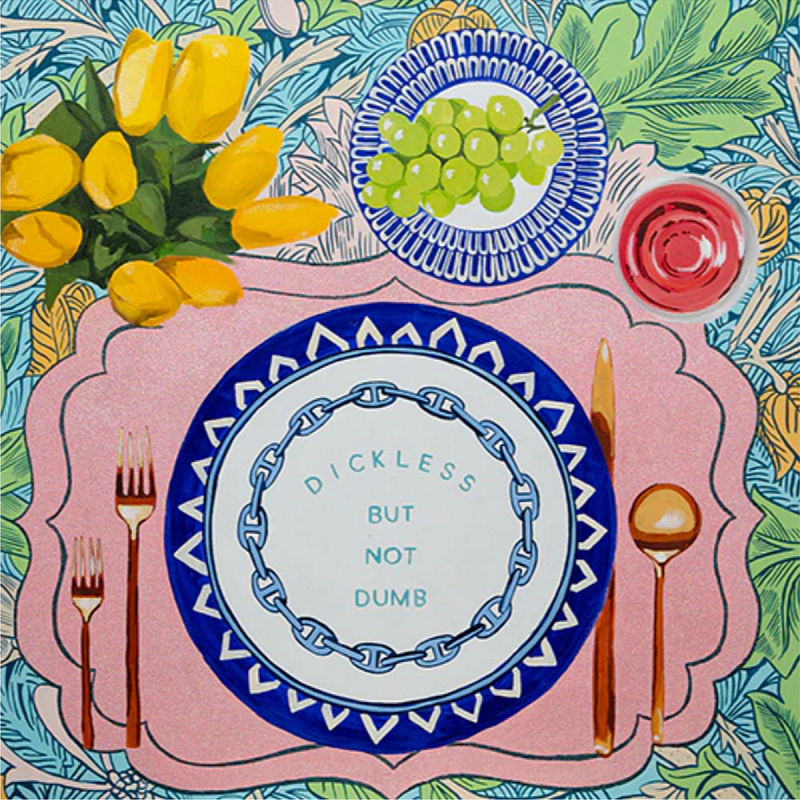 Картина Table Talk Dickless but Not Dumb Мульти Картина Table Talk Dickless but Not Dumb Мульти в Костроме | Loft Concept