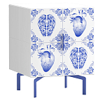 Тумба белая Short Rblue варинант исполнения - 1 | Loft Concept в Костроме