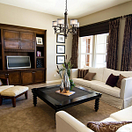 Люстра с белыми тканевыми абажурами в прозрачных стеклянных цилиндрах Kichler варинант исполнения - 22 | Loft Concept в Костроме