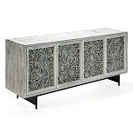 Буфет в гостиную с инкрустацией Palm Sideboard with Bone Inlay варинант исполнения - 2 | Loft Concept в Костроме