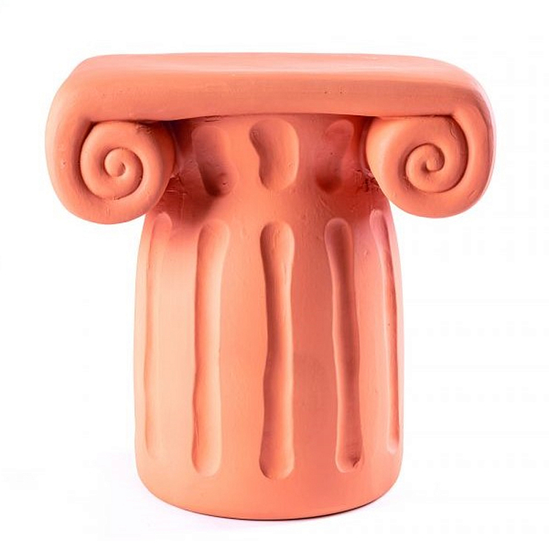 Приставной столик Seletti Capitello Терракотовый Приставной столик Seletti Capitello Терракотовый в Костроме | Loft Concept